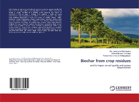Biochar from crop residues: and its impact on soil quality and carbon sequestration