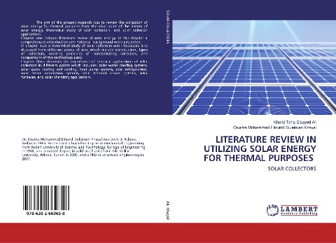 LITERATURE REVIEW IN UTILIZING SOLAR ENERGY FOR THERMAL PURPOSES: SOLAR COLLECTORS