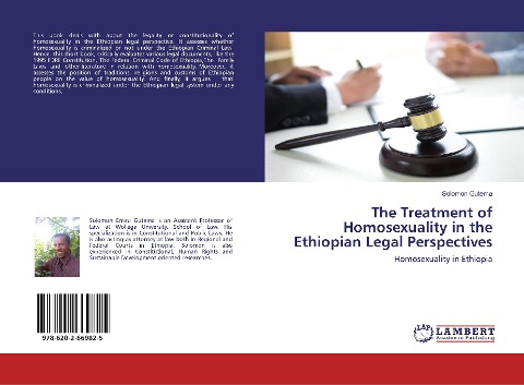 The Treatment of Homosexuality in the Ethiopian Legal Perspectives: Homosexuality in Ethiopia