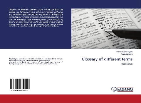 Glossary of different terms: Uzbekistan