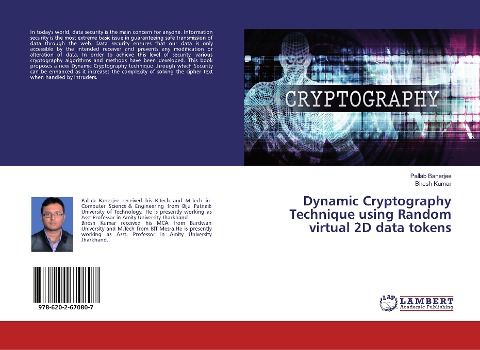 Dynamic Cryptography Technique using Random virtual 2D data tokens