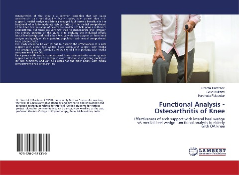 Functional Analysis - Osteoarthritis of Knee: Effectiveness of arch support with lateral heel wedge v/s medial heel wedge functional analysis in elderly with OA knee