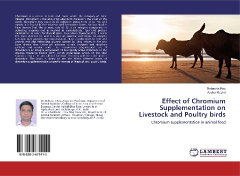 Effect of Chromium Supplementation on Livestock and Poultry birds: Chromium supplementation in animal feed