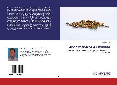 Anodization of Aluminium: Anodization of Aluminium Using Non - Conventional Electrolytes