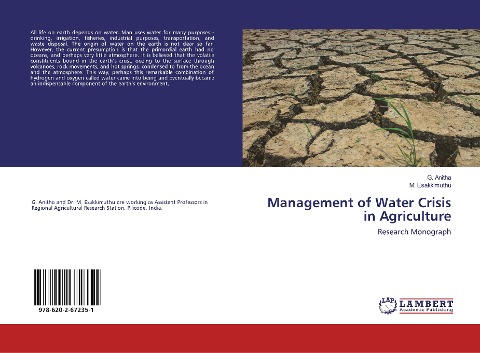 Management of Water Crisis in Agriculture: Research Monograph