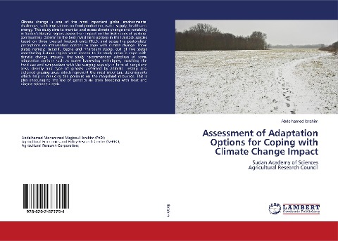 Assessment of Adaptation Options for Coping with Climate Change Impact: Sudan Academy of SciencesAgricultural Research Council