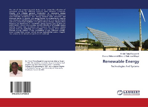 Renewable Energy: Technologies And Systems