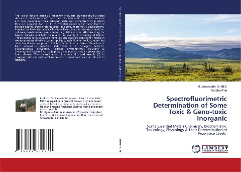 Spectrofluorimetric Determination of Some Toxic & Geno-toxic Inorganic: Some Essential Metals:Chemistry, Biochemistry, Toxicology, Physiology & Their Determination at Pico-trace Levels