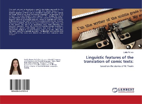 Linguistic features of the translation of comic texts:: based on the stories of M. Twain