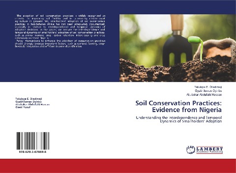 Soil Conservation Practices: Evidence from Nigeria: Understanding the Interdependence and Temporal Dynamics of Smallholders' Adoption