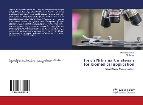 Ti-rich NiTi smart materials for biomedical application: Nitinol Shape Memory Alloys