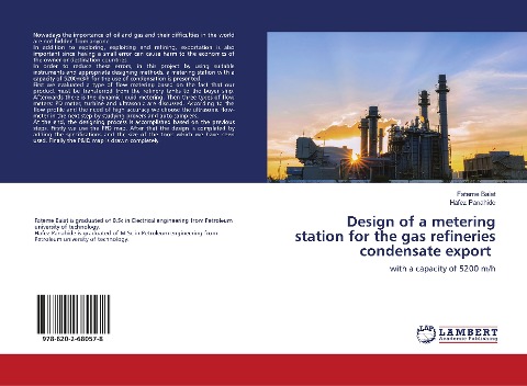Design of a metering station for the gas refineries condensate export: with a capacity of 5200 m/h