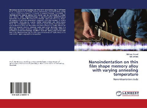 Nanoindentation on thin film shape memory alloy with varying annealing temperature: Nano-Ideantation study