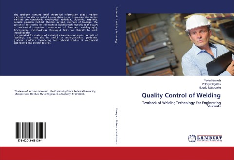 Quality Control of Welding: Textbook of Welding Technology: For Engineering Students