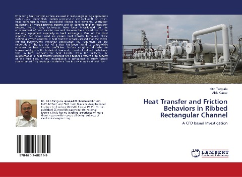 Heat Transfer and Friction Behaviors in Ribbed Rectangular Channel: A CFD based Investigation