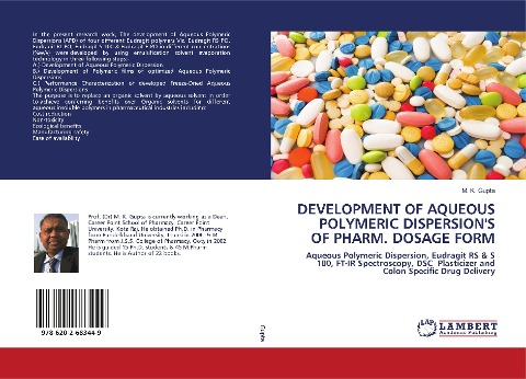 DEVELOPMENT OF AQUEOUS POLYMERIC DISPERSIONS OF PHARM. DOSAGE FORM: Aqueous Polymeric Dispersion, Eudragit RS & S 100, FT-IR Spectroscopy, DSC Plasticizer and Colon Specific Drug Delivery