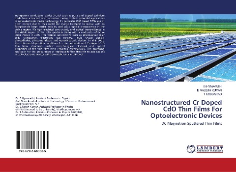 Nanostructured Cr Doped CdO Thin Films For Optoelectronic Devices: DC Magnetron Sputtered Thin Films