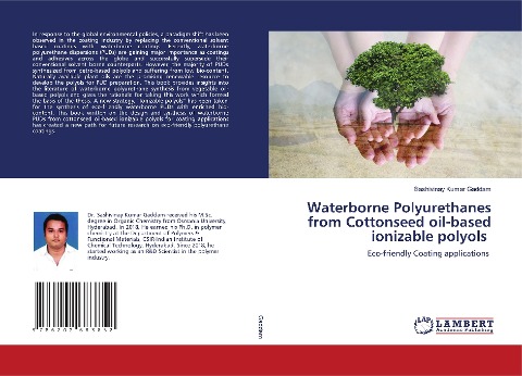 Waterborne Polyurethanes from Cottonseed oil-based ionizable polyols: Eco-friendly Coating applications