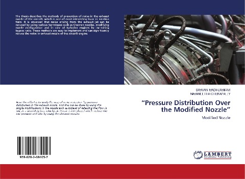 Pressure Distribution Over the Modified Nozzle: Modified Nozzle