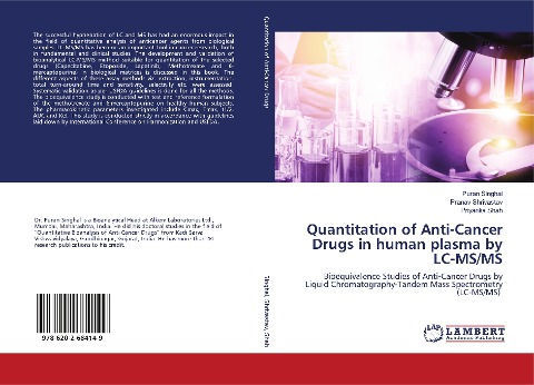 Quantitation of Anti-Cancer Drugs in human plasma by LC-MS/MS: Bioequivalence Studies of Anti-Cancer Drugs by Liquid Chromatography-Tandem Mass Spectrometry (LC-MS/MS)