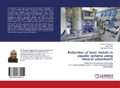 Reduction of toxic metals in aquatic systems using mineral adsorbents: Reduction of aqueous lead usingzinc oxide-kaolinite and zinc oxide-montmorillonite composites