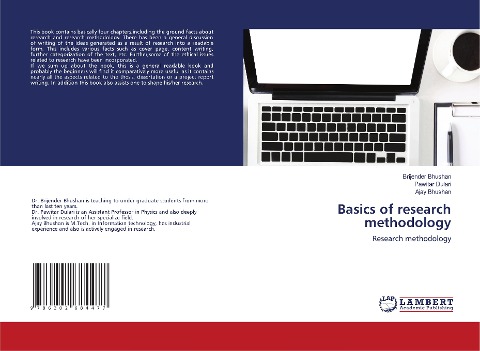 Basics of research methodology: Research methodology