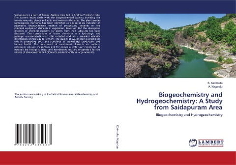 Biogeochemistry and Hydrogeochemistry: A Study from Saidapuram Area: Biogeochemistry and Hydrogeochemistry