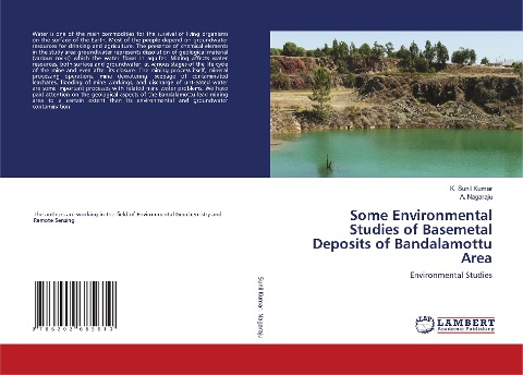 Some Environmental Studies of Basemetal Deposits of Bandalamottu Area: Environmental Studies