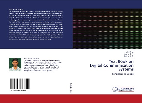 Text Book on Digital Communication Systems: Principles and Design