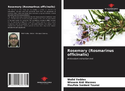 Rosemary (Rosmarinus officinalis): Antioxidant extraction test