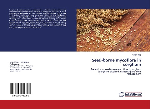 Seed-borne mycoflora in sorghum: Detection of seed-borne mycoflora in sorghum [Sorghum bicolar (L.) Moench] and their management