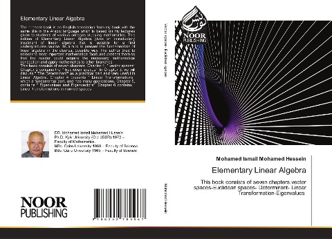 Elementary Linear Algebra: This book consists of seven chapters.vector spaces-Euclidean spaces- Determinant- Linear Transformation-Eigenvalues