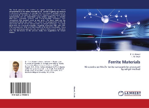 Ferrite Materials: Ni-substituted Mn-Zn ferrite nanoparticles processed by sol-gel method