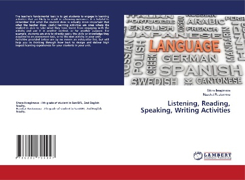 Listening, Reading, Speaking, Writing Activities