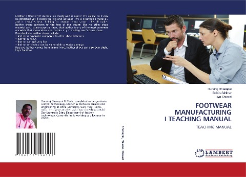 FOOTWEAR MANUFACTURING I TEACHING MANUAL: TEACHING MANUAL