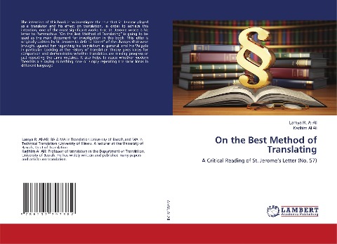 On the Best Method of Translating: A Critical Reading of St. Jeromes Letter (No. 57)