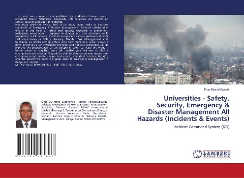 Universities - Safety, Security, Emergency & Disaster Management All Hazards (Incidents & Events): Incident Command System (ICS)