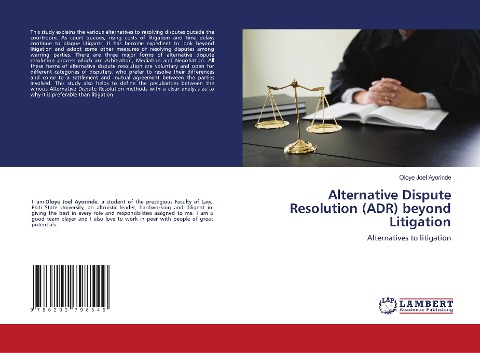 Alternative Dispute Resolution (ADR) beyond Litigation: Alternatives to litigation