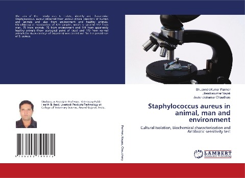 Staphylococcus aureus in animal, man and environment: Cultural Isolation, Biochemical characterization and Antibiotic sensitivity test