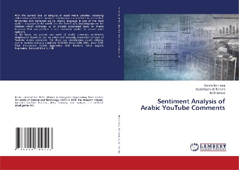 Sentiment Analysis of Arabic YouTube Comments