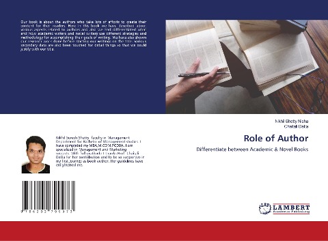 Role of Author: Differentiate between Academic & Novel Books