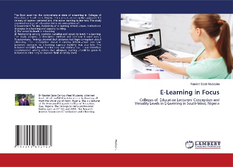 E-Learning in Focus: Colleges of Education Lecturers' Conception and Versality Levels in E-Learning in South-West, Nigeria