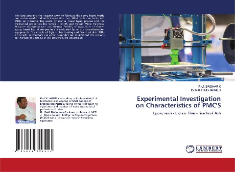 Experimental Investigation on Characteristics of PMCS: Epoxy resin - E glass fiber - rice husk Ash