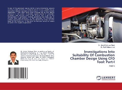 Investigations Into Suitability Of Combustion Chamber Design Using CFD Tool: Part-I: PART-I