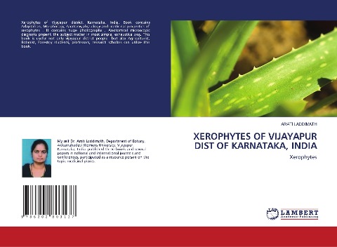 XEROPHYTES OF VIJAYAPUR DIST OF KARNATAKA, INDIA: Xerophytes