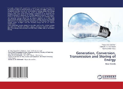 Generation, Conversion, Transmission and Storing of Energy: New Trends