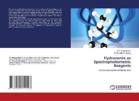 Hydrazones as Spectrophotometric Reagents: for Determination of Metal Ions