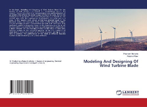 Modeling And Designing Of Wind Turbine Blade