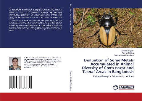Evaluation of Some Metals Accumulated in Animal Diversity of Coxs Bazar and Teknaf Areas in Bangladesh: Histo-pathological Evidences in the Brain