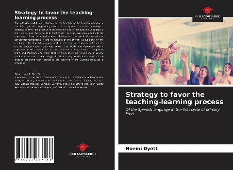 Strategy to favor the teaching-learning process: Of the Spanish language in the first cycle of primary level